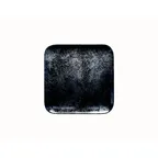 image of RAK Porcelain KRAUSP22 - Square Black Porcelain Plate, 8½" x 8½", Microwave Safe - 12/Case