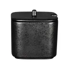 image of RAK Porcelain KRFTSU23 Sugar Bowl, 7.8 oz (3.15" x 3.15" Square) Karbon, No Lid - 12/Case