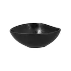 image of RAK Porcelain KRSHSB14 - Black Salad Bowl, 5.5" L x 4.35" W, 9 oz, Oven‑Dishwasher Safe - 12/Case