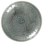 image of RAK Porcelain KSDP26IN - 10.25" Round Deep Coupe Plate, Indigo Porcelain, 1.55" Height, 6/Case