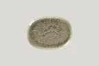 image of RAK Porcelain KSOP25ST - Oval Krush Platter 9.85" x 7.3" Coupe Rim Porcelain, 12/Case
