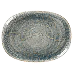 image of RAK Porcelain KSOP28IN - Indigo Oval Platter 11" x 8.05", Coupe Rim, Porcelain - 6/Case