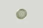image of RAK Porcelain KSRP15SG - 5.9" Round Flat Coupe Rim Porcelain Plate Sage, 5.9" Diameter - 24/Case