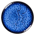 image of RAK Porcelain KSRP24EL Krush Plate, 9.45" Round Flat Coupe Rim, Porcelain Dinnerware, 12/Case