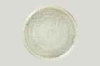 image of RAK Porcelain KSRP30CL Krush Plate, 11.8" Round Flat Coupe Rim, Celadon Porcelain, 6/Case