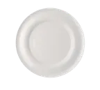 image of RAK Porcelain LRFP27 - Lyra Round China Plate 10.5" Diameter, Flat Edge, Dishwasher Safe - 12/Case
