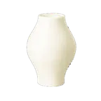 image of RAK Porcelain LRPS01 - Lyra Pepper Shaker, Porcelain White, Dishwasher Safe, 2" Tall - 12/Case