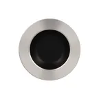image of RAK Porcelain MAEVDP23SB - 9.5" Antic Round Plate, Deep Rim, Porcelain, Silver, - 12/Case