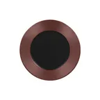 image of RAK Porcelain MAEVFP22BB Plate, 8-5/8" Round Porcelain, Opulence Bronze Finish - 12/Case