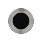 image of RAK Porcelain MAEVFP22SB Round Plate, 8.625" Diameter, Flat Edge, Silver Porcelain - 12/Case