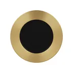 image of RAK Porcelain MAEVFP29GB Antic Round Plate, 11.4" Diameter, Flat Edge, Gold Porcelain - 12/Case