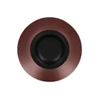 image of RAK Porcelain MAEVGD26BB - Round Plate, 10.25" Dia x 2.38" H, Deep Rim, Bronze Finish - 6/Case