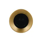 image of RAK Porcelain MAEVSA15GB Round Saucer, 5.5"-5.99" Diameter, Gold Porcelain, Dishwasher Safe - 12/Case