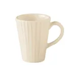 image of RAK Porcelain MECU20 Coffee Cup, 6-3/4 oz (0.21 qt), 3-1/2" x 3-1/8", White China, Non‑Stack - 12/Case
