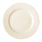 image of RAK Porcelain MEFP15 - Round China Plate 5.875" Diameter Wide Rim White Finish - 24/Case