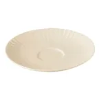 image of RAK Porcelain MESA13 - Metropolis Round White China Saucer 4.75" Dia, Fits MECU09, 12/Case
