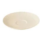 image of RAK Porcelain MESA15 - Metropolis Round White China Saucer, 6" Diameter, Fits MECU20, 12/Case