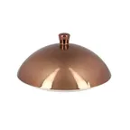 image of RAK Porcelain MFFDCL02B - Fusion Dome Lid, 6‑1/9" Diameter, Porcelain Finish, Handles - 6/Case