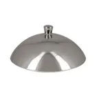 image of RAK Porcelain MFFDCL02S - Metal Fusion Dome Lid, 6-1/9" Dia, Porcelain Finish - 6/Case