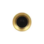 image of RAK Porcelain MFFDSA15GB Round Saucer, 5.5"-5.99" Diameter, Porcelain Gold Finish - 12/Case