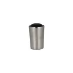 image of RAK Porcelain MFFDSS01SB Fusion Salt Shaker, 1‑3/4" Dia × 3‑1/8" H, Silver, 3" Height - 6/Case
