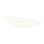 image of RAK Porcelain MNSBLD01 Max Lid 9" x 5-1/8" x 1" Porcelain Cover Dishwasher/Microwave Safe - 6/Case