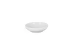 image of RAK Porcelain MOBW09 Small Sauce Dish, 3.55" Dia, 2.05 oz, White Polaris Porcelain - 12/Case