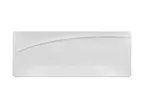 image of RAK Porcelain MORP32 - Rectangular Platter, 12.6" L x 4.9" W, White Polaris Porcelain - 12/Case