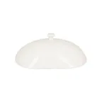 image of RAK Porcelain MSDP27LD Cloche Plate Cover, 6-7 1/2" W x 3-1/3" H, White Porcelain Finish - 1/Case