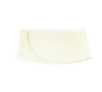 image of RAK Porcelain MZSP20 - Square China Plate, 8" x 7", White Porcelain, Flat Edge - 6/Case