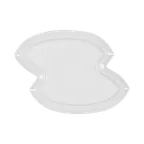 image of RAK Porcelain NAIP39 Nature Island Oval Platter 15" x 12" Porcelain Microwave Safe - 6/Case