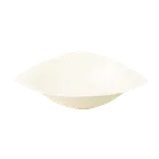 image of RAK Porcelain NAMB27 Triangular Bowl, 24 oz (10" Dia.), White Porcelain, Dishwasher Safe - 24/Case