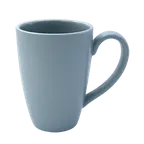 image of RAK Porcelain NFBAMG45PG Neo Mellow Mug 15.2 oz (3"3/5" Dia) Pitaya Grey Porcelain Safe - 12/Case