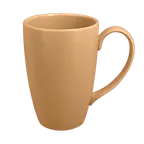 image of RAK Porcelain NFBAMG45PO Neo Tonic Mug, 15.2 oz (3.6" Dia), Peach Porcelain, Safe - 12/Case