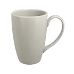 image of RAK Porcelain NFBAMG45WH - Neo Fusion 15 oz Sand White China Mug, Oven Safe - 12/Case
