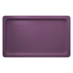image of RAK Porcelain NFBU1.1FPP GN 1/1 Pan, 74.4 oz, 20.8" x 12.8" x 0.8", Plum Purple Porcelain - 1/Case
