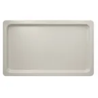image of RAK Porcelain NFBU1.1FWH - Food Pan, 74.4 oz (2.2 Qt), White China, Oven/Microwave Safe