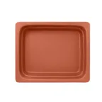 image of RAK Porcelain NFBU1.2BW - Neo Fusion Gastronorm Food Pan, 1/2 Size, Terra Brown, Oven Safe