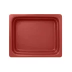 image of RAK Porcelain NFBU1.2DR Gastronorm Pan, 1/2 Size 111‑5/9 oz (12‑4/5"×10‑3/7"×2‑5/9"), Magma Red, Break‑Resistant, Lead‑Free, Oven/Microwave/Dishwasher Safe