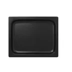 image of RAK Porcelain NFBU1.2FBK Neo Fusion Gastronorm Pan, 44 oz (1/2 Size) 12"5/8 x 10"3/7 x 4/5", Volcano Black China, Break‑Resistant, Oven/Microwave/Dishwasher Safe - 1/Case