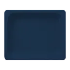 image of RAK Porcelain NFBU1.2TB - Neo Mellow GN 1/2 Food Pan, 111.6 oz, Teal Blue Porcelain, Microwave Safe