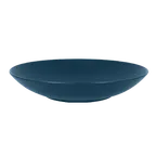image of RAK Porcelain NFBUBC30TB - 11" Bowl, 64 oz (2 Qt) Blue Porcelain Microwave Safe - 6/Case