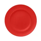 image of RAK Porcelain NFCLFP33BR 13" Round China Plate Ember Red Lead‑Free Oven‑Safe - 6/Case