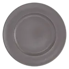 image of RAK Porcelain NFCLFP33CB Round Plate, 13" Diameter, Brown Porcelain, Microwave Safe - 6/Case