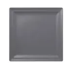 image of RAK Porcelain NFCLSP30GY Square Plate, 11½" x 11½", Stone Gray, Oven/Microwave Safe - 6/Case