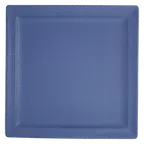 image of RAK Porcelain NFCLSP30OL Square Plate, 11.8" (11-4/5") Orchid Lavender Porcelain Flat Edge - 6/Case