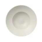image of RAK Porcelain NFCLXD23WH - 9" Bowl, 10.8 oz, Sand White, Deep Rim, Oven/Microwave Safe - 6/Case