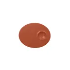 image of RAK Porcelain NFMROP18BW Neo Fusion Oval Plate, 7" x 4-1/3", Oven/Microwave Safe - 12/Case