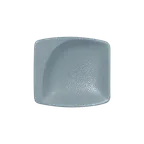 image of RAK Porcelain NFMZMS08PG Sauce Dish, 1.2 oz (3‑1/8" x 2‑15/16"), Pitaya Grey, Safe - 6/Case
