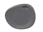 image of RAK Porcelain NFNBFP31GY Fusion Dinner Plate 12.25" Diameter Gray Porcelain, Oven Safe - 6/Case